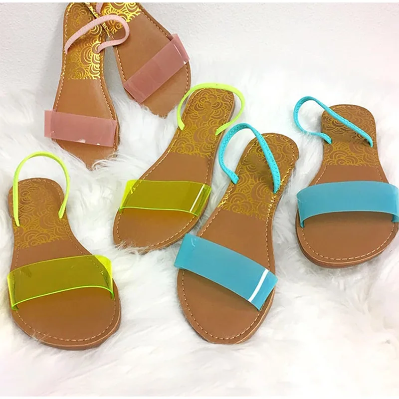 Woman Sandals Transparent Jelly Shoes Soft Female Elastic Band Slippers Open Toe Women Outdoor Beach Ladies Slides Summer
Woman Sandals Transparent Jelly Shoes Soft Female Elastic Band Slippers Open Toe Women Outdoor Beach Ladies Slides Summer