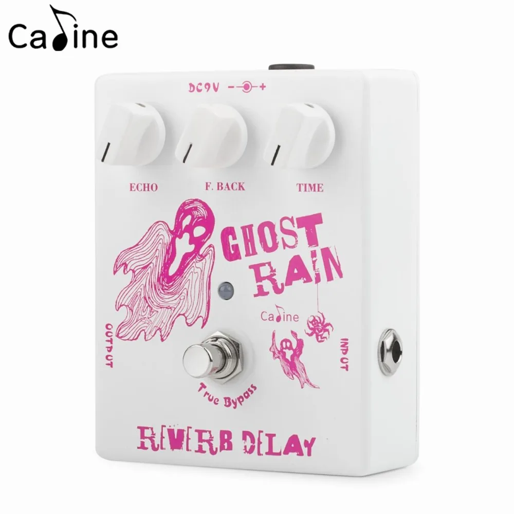 Caline CP-41 Ghost Rain Reverb Delay Guitar Effect Pedal Natural Dynamic Permeability Clear and Warn
Caline CP-41 Ghost Rain Reverb Delay Guitar Effect Pedal Natural Dynamic Permeability Clear and Warn