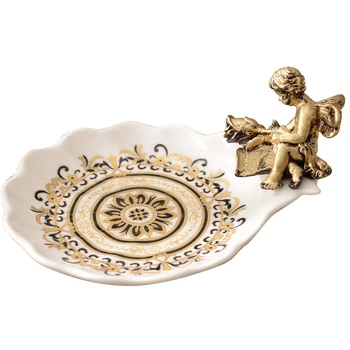 European inventory of ceramic disc nuts snacks center plate candy dish saucer dish seasoning snacks Kennedy fruit seeds
European inventory of ceramic disc nuts snacks center plate candy dish saucer dish seasoning snacks Kennedy fruit seeds