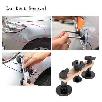 Bridge Dent Puller Kit Auto Body Dent Removal Tools Dent & Ding PDR Tools Car Repair with 5pc Different Size PDR Glue Tabs
Bridge Dent Puller Kit Auto Body Dent Removal Tools Dent & Ding PDR Tools Car Repair with 5pc Different Size PDR Glue Tabs