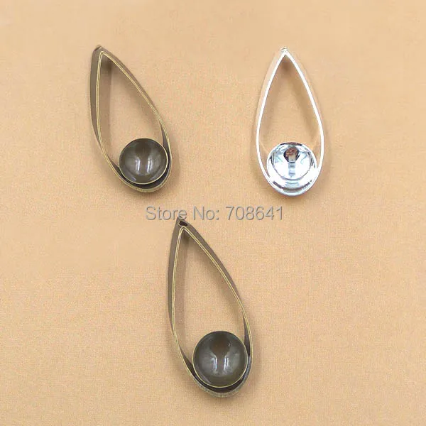 Blank Bezel Bases w/ 8mm Inner Round Bezel CABs Cabochons Filigree Flower Pendant Settings DIY Findings Clothing Accessories 
Blank Bezel Bases w/ 8mm Inner Round Bezel CABs Cabochons Filigree Flower Pendant Settings DIY Findings Clothing Accessories