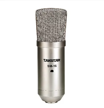 TAKSTAR SM-16 Condenser Microphone Broadcasting And Recording Microphone studio Mic with aluminum box package
TAKSTAR SM-16 Condenser Microphone Broadcasting And Recording Microphone studio Mic with aluminum box package