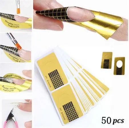 Wholesale 50pcs/pack Professional Nail Tools Tips Nail Art Guide Form Acrylic Tip Gel Extension Sticker Nail Polish Curl Form
Wholesale 50pcs/pack Professional Nail Tools Tips Nail Art Guide Form Acrylic Tip Gel Extension Sticker Nail Polish Curl Form