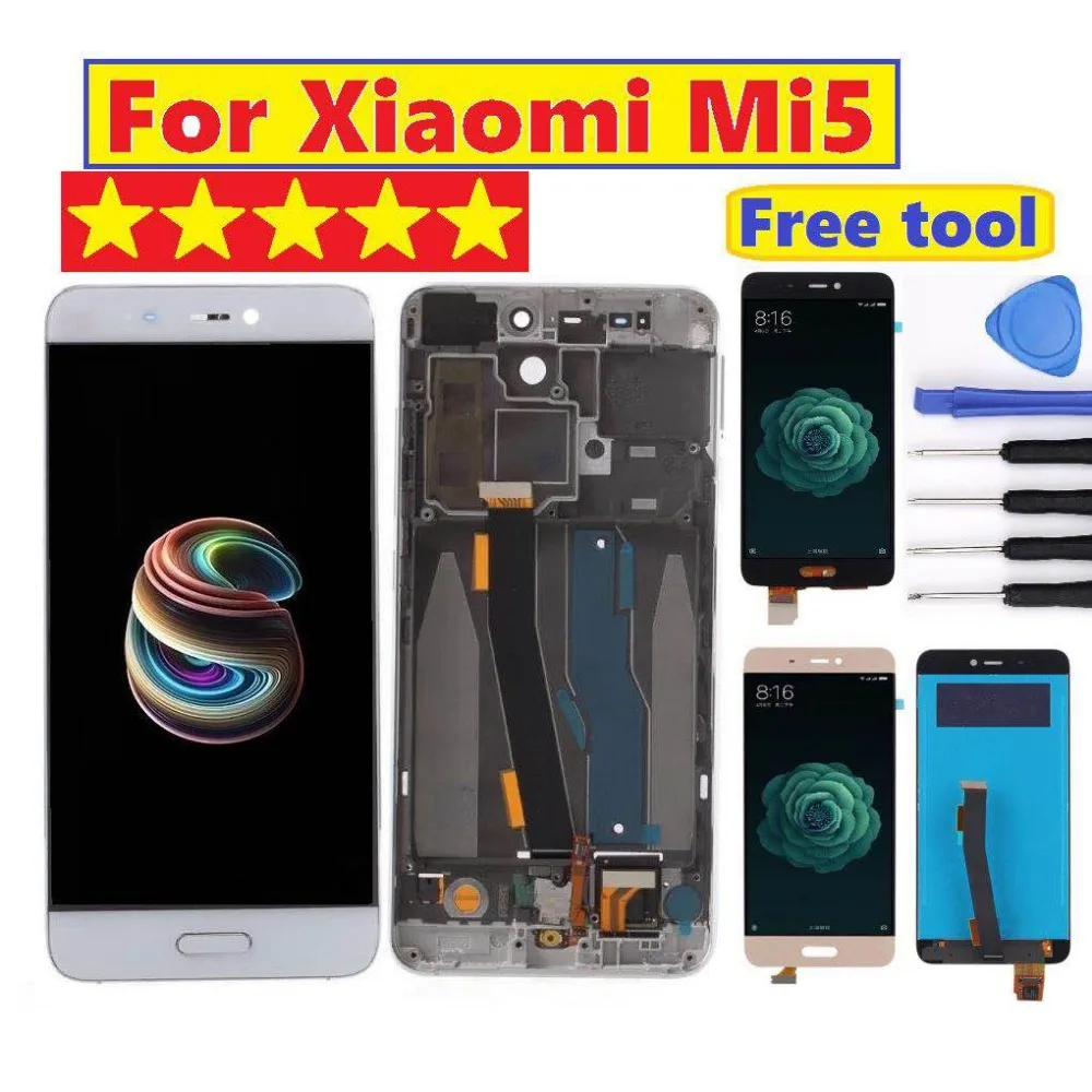 For Xiaomi Mi 5 LCD Display Touch Screen Digitizer Assembly Replacement For 5.15" xiaomi Mi5 LCD Display mi5 lcd
For Xiaomi Mi 5 LCD Display Touch Screen Digitizer Assembly Replacement For 5.15" xiaomi Mi5 LCD Display mi5 lcd