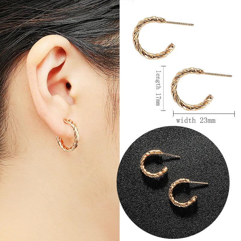 2019 New Fashion Pop Rock Punk Personality Spiral Geometry Circle Earrings Jewelry Wholesale Women Crystal Earrings Brincos
2019 New Fashion Pop Rock Punk Personality Spiral Geometry Circle Earrings Jewelry Wholesale Women Crystal Earrings Brincos