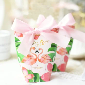50 Pcs Pink Flamingo Gift Bags Wedding Favors Candy Boxes Bomboniera Sachet Party Supplies Gift Box Souvenirs Candy Bags
50 Pcs Pink Flamingo Gift Bags Wedding Favors Candy Boxes Bomboniera Sachet Party Supplies Gift Box Souvenirs Candy Bags