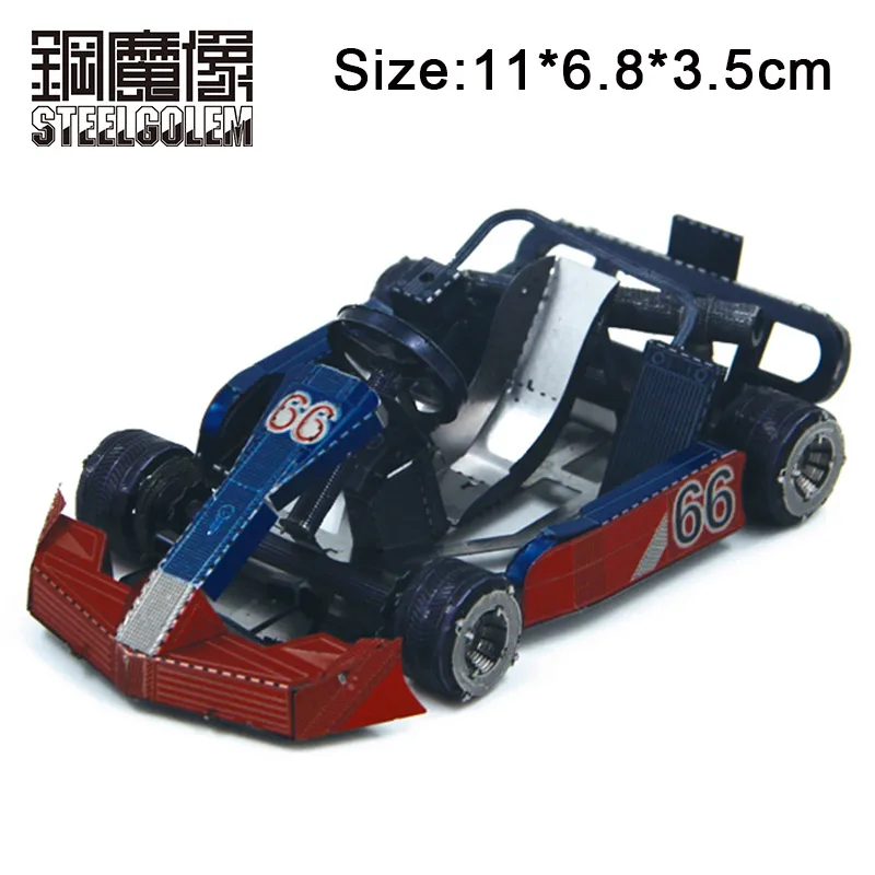 Mini Cool 3D Metal Puzzle Model Color Karting Laser Cut Jigsaw Desktop Display Educational Toys Holiday Gifts For Adult Kids
Mini Cool 3D Metal Puzzle Model Color Karting Laser Cut Jigsaw Desktop Display Educational Toys Holiday Gifts For Adult Kids