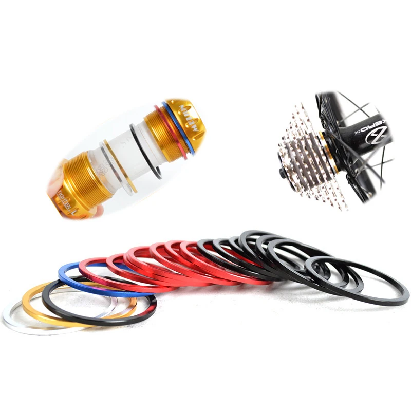 5PCS MTB Bicycle Bottom Bracket BB Axis Washer Hub Freewheel Flywheel Washers Alloy Gasket Road Bike Practical Accessories
5PCS MTB Bicycle Bottom Bracket BB Axis Washer Hub Freewheel Flywheel Washers Alloy Gasket Road Bike Practical Accessories