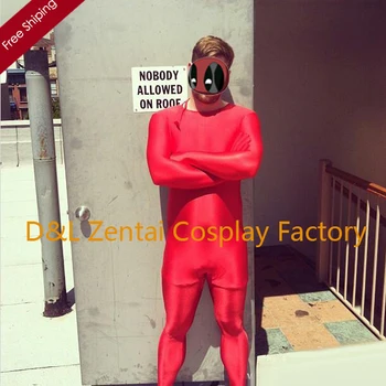 Free Shipping DHL Adult Fashion Unisex Red Color Lycra Spandex Zentai Suit Without Hood LS1416 
Free Shipping DHL Adult Fashion Unisex Red Color Lycra Spandex Zentai Suit Without Hood LS1416