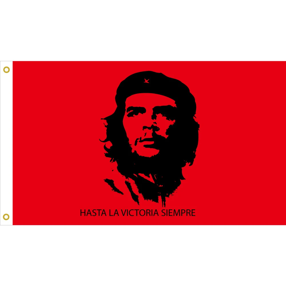 90*150cm Che Guevara Cuba Flag 3x5 Ft Communist Revolutionary Revolution Cuban Political Banner
90*150cm Che Guevara Cuba Flag 3x5 Ft Communist Revolutionary Revolution Cuban Political Banner