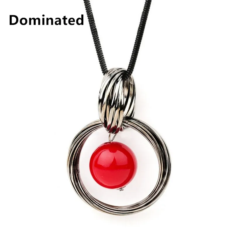 2015 New Arrival Women Pendant Necklaces Autumn And Winter Sweet All-match Long Necklace Beads Circle Red Sweater Chain
2015 New Arrival Women Pendant Necklaces Autumn And Winter Sweet All-match Long Necklace Beads Circle Red Sweater Chain