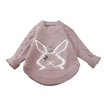 Fashion Baby Girls Sweater Coat Warm Cartoon Cute Rabbit Coat Sweater Princess Spring Autumn Wear Girl Baby Children's Clothing
Fashion Baby Girls Sweater Coat Warm Cartoon Cute Rabbit Coat Sweater Princess Spring Autumn Wear Girl Baby Children's Clothing