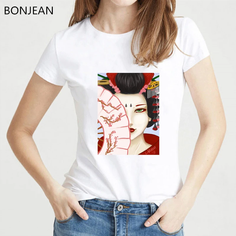 Japanese Geisha Princesses tshirt women harajuku vintage shirt hipster tumblr t shirt femme summer top clothes female white tees
Japanese Geisha Princesses tshirt women harajuku vintage shirt hipster tumblr t shirt femme summer top clothes female white tees