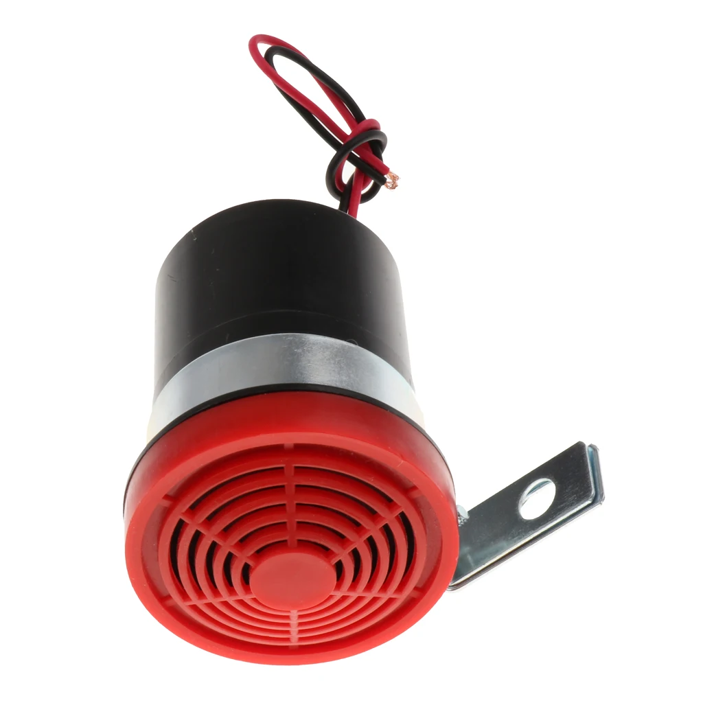 2X 12V Reversing Alarm Backup Horn Reverse Siren Beeper Buzzer Warning Alert Electric Snail Horn Loudspeaker Black Red 2X 12V Reversing Alarm Backup Horn Reverse Siren Beeper Buzzer Warning Alert Electric Snail Horn Loudspeaker Black Red