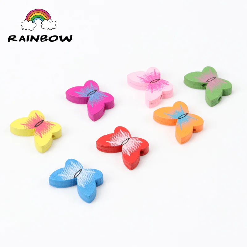 Mixed Colours Cartoon Butterfly Pattern Shape Wooden Material Spacer Beads For Children Jewelry Making DIY 19x15mm 50pcs
Mixed Colours Cartoon Butterfly Pattern Shape Wooden Material Spacer Beads For Children Jewelry Making DIY 19x15mm 50pcs