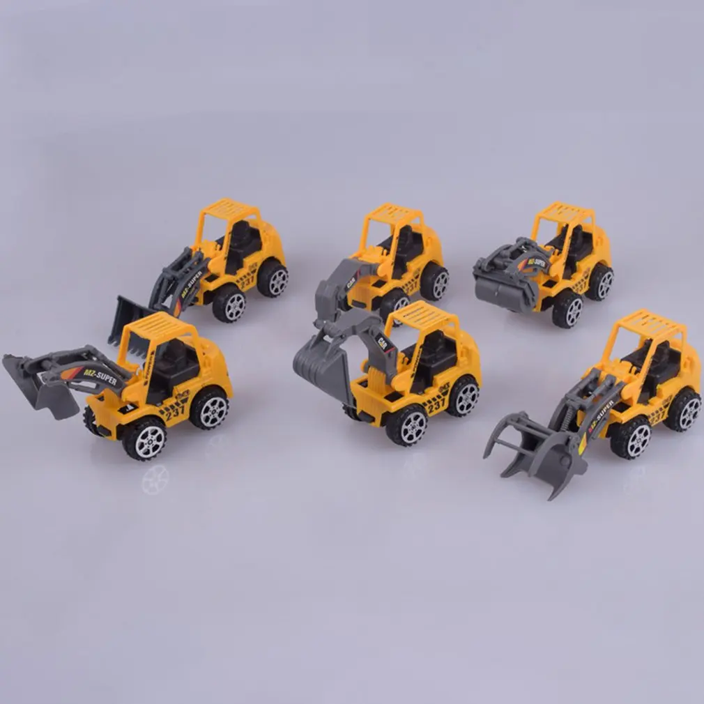 Hot 1PC Mini Engineering Vehicle Car Truck Excavator Model Toys Children Boys Girls Educational Diecast Plastic Construction Toy
Hot 1PC Mini Engineering Vehicle Car Truck Excavator Model Toys Children Boys Girls Educational Diecast Plastic Construction Toy