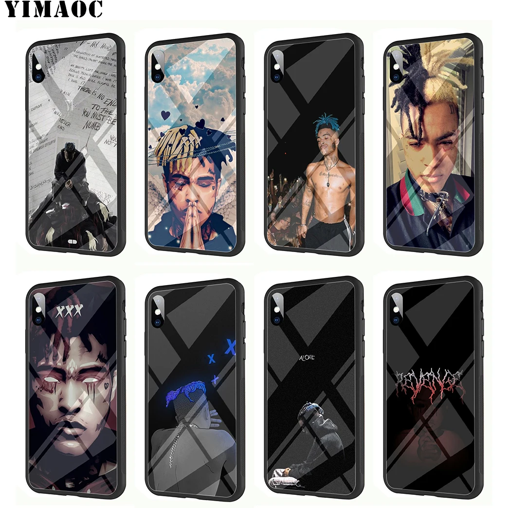 YIMAOC Xxxtentacion 17 Tempered Glass TPU Black Case for iPhone X or 10 8 7 6 6S Plus 5 5S SE Xr Xs Max Phone Cover
YIMAOC Xxxtentacion 17 Tempered Glass TPU Black Case for iPhone X or 10 8 7 6 6S Plus 5 5S SE Xr Xs Max Phone Cover