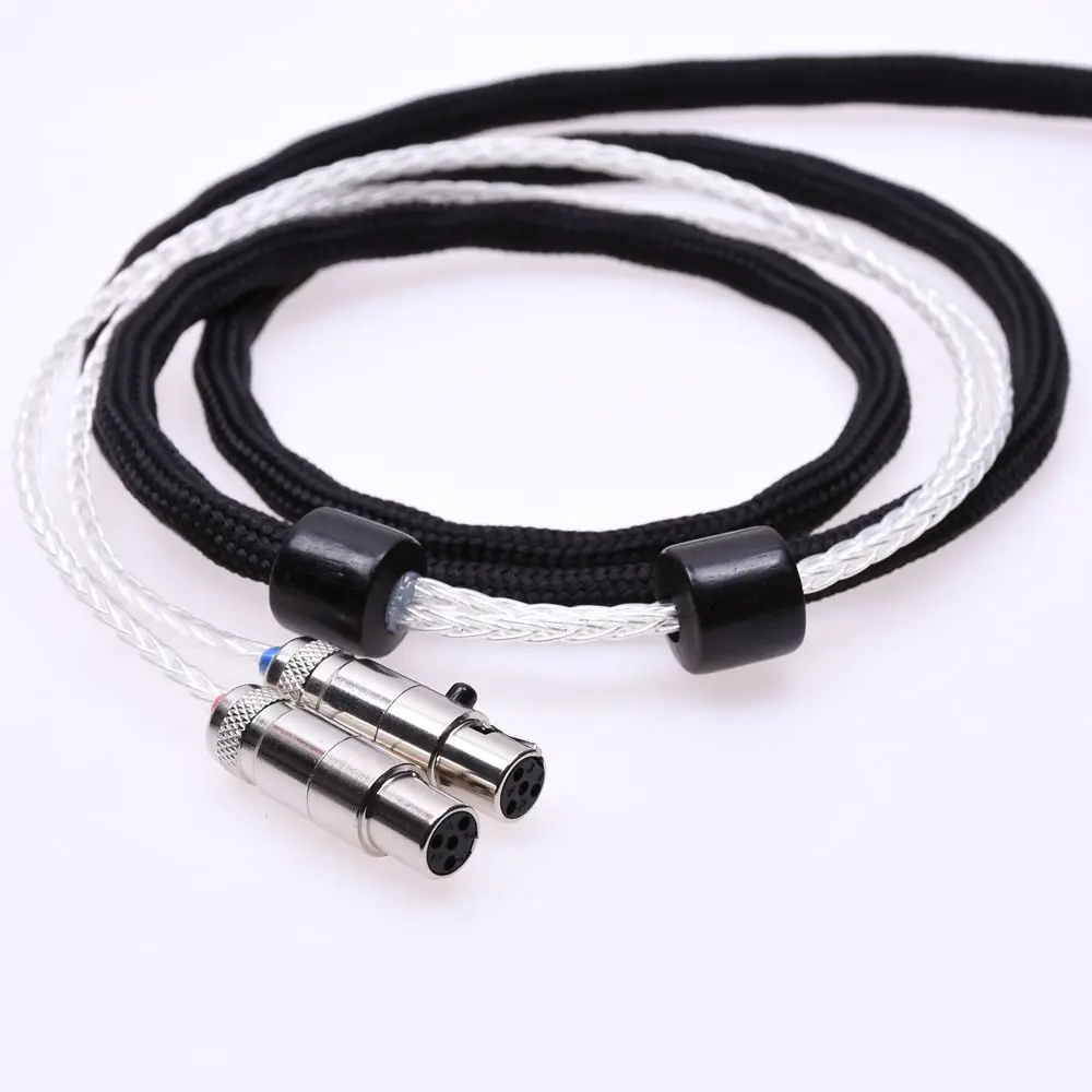 Black 16 Cores 5N Pcocc silver plated For Audeze LCD-2 LCD-3 LCD-X LCD-XC Headphone Upgrade Cable Extension cord
Black 16 Cores 5N Pcocc silver plated For Audeze LCD-2 LCD-3 LCD-X LCD-XC Headphone Upgrade Cable Extension cord