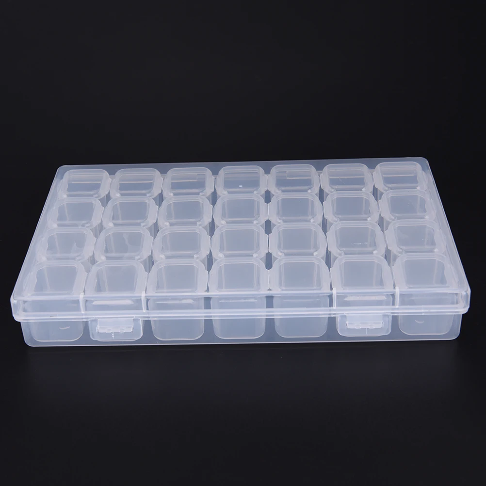 28 Single Slot Plastic Jewelry Ring Pill Adjustable Tool Container Box Case Craft Organizer Storage Beads DIY Fitting Making
28 Single Slot Plastic Jewelry Ring Pill Adjustable Tool Container Box Case Craft Organizer Storage Beads DIY Fitting Making