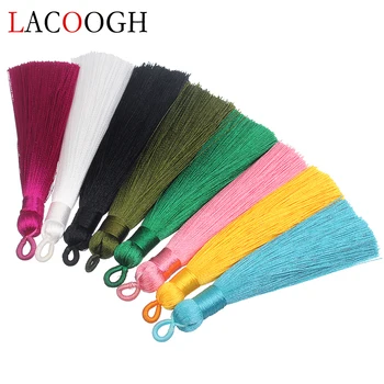 Wholesale 5pcs 8 Color 9cm Long Cotton Silk Tassels Fringes Charms Pendant Brush for Earrings DIY Handmade Jewelry Findings
Wholesale 5pcs 8 Color 9cm Long Cotton Silk Tassels Fringes Charms Pendant Brush for Earrings DIY Handmade Jewelry Findings