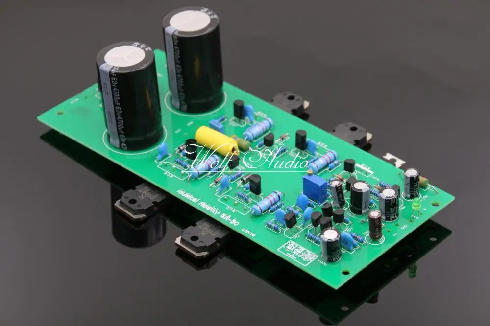 LJM Audio Assembled Clone X-A50 Mono Power Amplifier Board HiFi Audio Amp Module
LJM Audio Assembled Clone X-A50 Mono Power Amplifier Board HiFi Audio Amp Module