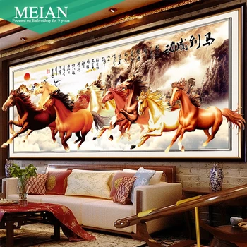 New 5D Diamond Painting Cross Stitch Round Diamond Horse Diamond Embroidery Crystle Picture for Gift or Decoration
New 5D Diamond Painting Cross Stitch Round Diamond Horse Diamond Embroidery Crystle Picture for Gift or Decoration