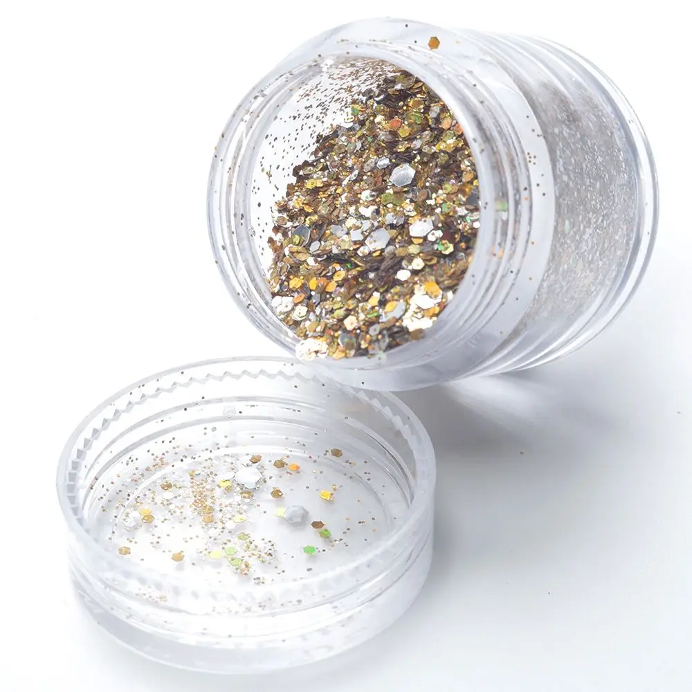 Women Nail Art Glitter Powder Tyrant Gold Hexagonal Sequins Powder Dust Mix Size 1PC Fashion New Hot
Women Nail Art Glitter Powder Tyrant Gold Hexagonal Sequins Powder Dust Mix Size 1PC Fashion New Hot