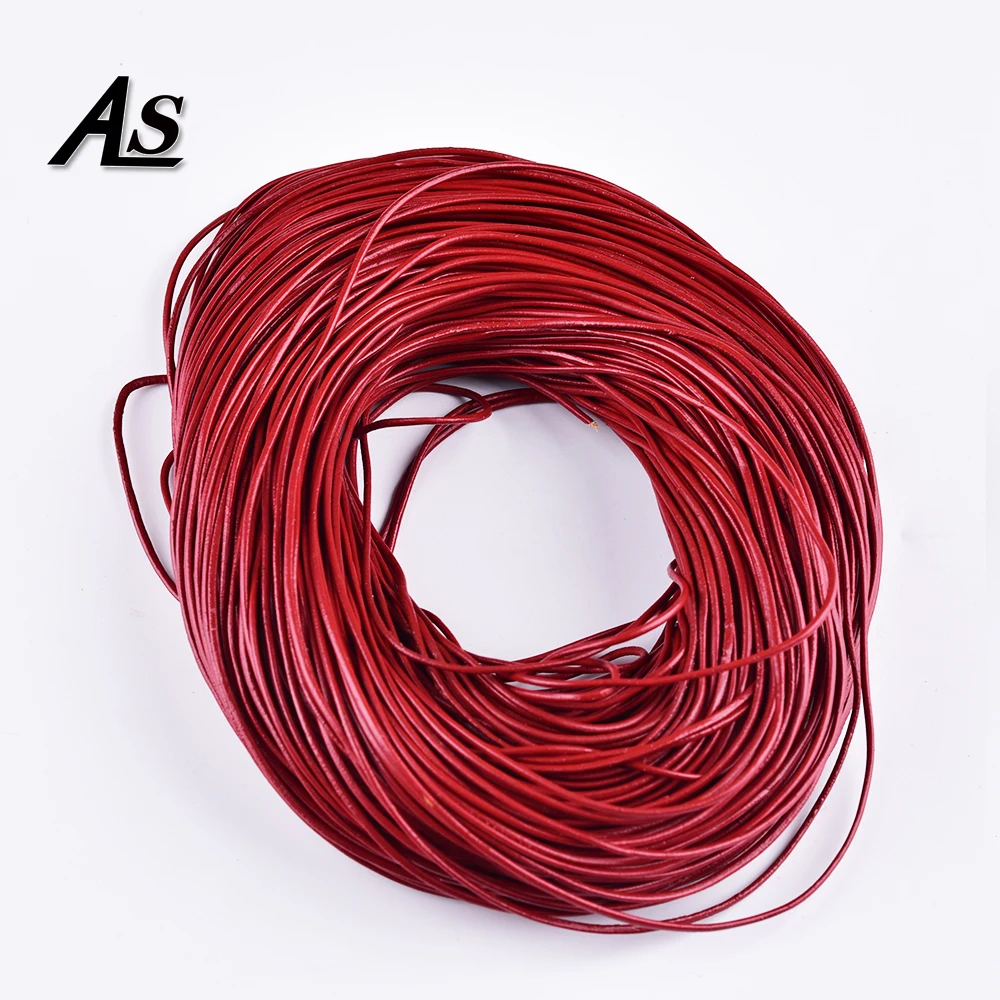 Asingeloo 100% Genuine Leather Round Thong Cord Leather Cord String Rope for DIY Necklace Bracelet DIY Jewelry Making Dia 1.5mm
Asingeloo 100% Genuine Leather Round Thong Cord Leather Cord String Rope for DIY Necklace Bracelet DIY Jewelry Making Dia 1.5mm