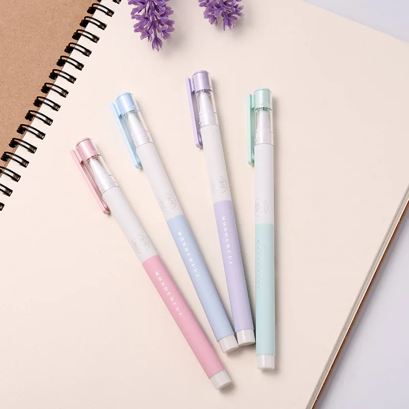3X Fresh Simple Pastel Gel Pen Writing Signing Pen School Office Supply Student Stationery 0.38mm Black Ink
3X Fresh Simple Pastel Gel Pen Writing Signing Pen School Office Supply Student Stationery 0.38mm Black Ink