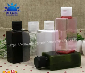 150ml pretty colors square PET bottle with clear/black/white PP flip lid,essential oil/liquid/moisturizer/facial water container
150ml pretty colors square PET bottle with clear/black/white PP flip lid,essential oil/liquid/moisturizer/facial water container