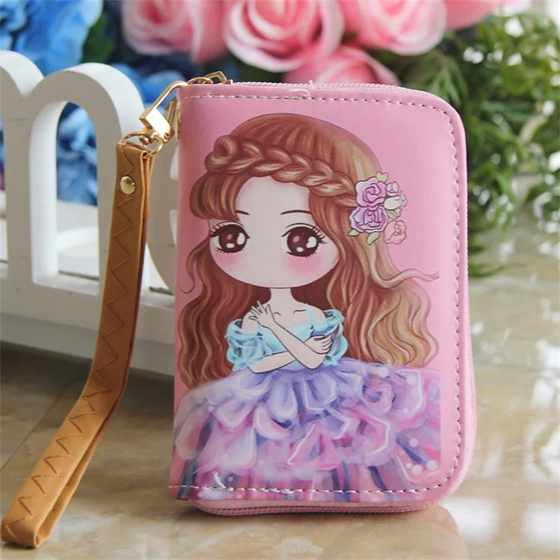 New Arrival Cartoon Wallet Short Women Wallets Zipper Purse cute girl Printing Wallets Trendy Coin Purse Card Holder Leather
New Arrival Cartoon Wallet Short Women Wallets Zipper Purse cute girl Printing Wallets Trendy Coin Purse Card Holder Leather