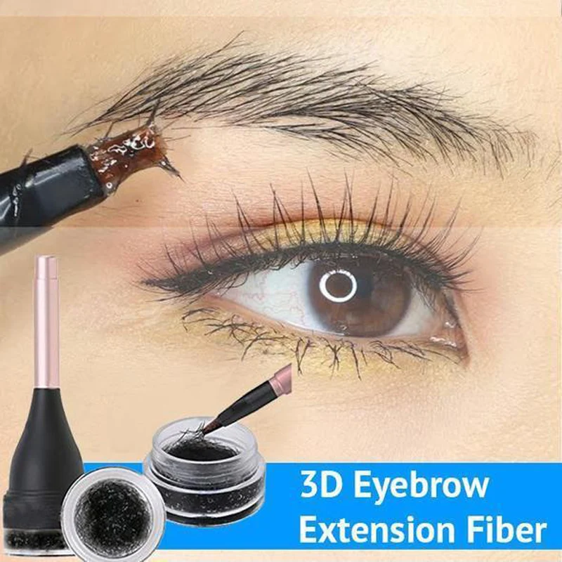 INSTANT 3D Eyebrow Extension Fiber Gel False Eyebrow Gel Emulational Eyebrow Glue Makeup Cream 3D Natural Eyebrow Gel with Brush
INSTANT 3D Eyebrow Extension Fiber Gel False Eyebrow Gel Emulational Eyebrow Glue Makeup Cream 3D Natural Eyebrow Gel with Brush