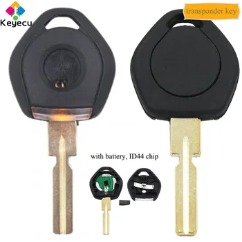 KEYECU Transponder Ignition Chip Remote Car Key With HU58 Blade ID44 Chip LED Light - for BMW 3 5 7 Z3 E36 E34 E38 M3 M5 Z3 X5
KEYECU Transponder Ignition Chip Remote Car Key With HU58 Blade ID44 Chip LED Light - for BMW 3 5 7 Z3 E36 E34 E38 M3 M5 Z3 X5