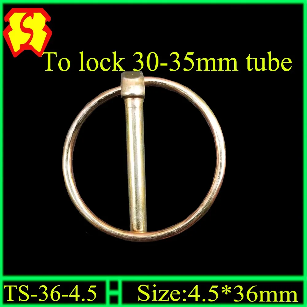 Rotary hoe tine quick lock pin for cultivator locking ring and stainless #304 version
Rotary hoe tine quick lock pin for cultivator locking ring and stainless #304 version