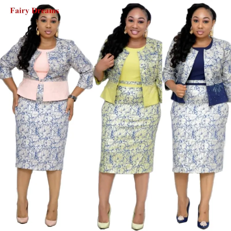 2 Piece Set For Women African Dress And Coat Suits Summer Autumn Plus Size 2XL Office Ladies Print African Clothing Fairy Dreams
2 Piece Set For Women African Dress And Coat Suits Summer Autumn Plus Size 2XL Office Ladies Print African Clothing Fairy Dreams