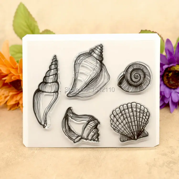 Conch Shell Scrapbook DIY photo cards account rubber stamp clear stamp transparent stamp 12.5x10.5cm KW680609
Conch Shell Scrapbook DIY photo cards account rubber stamp clear stamp transparent stamp 12.5x10.5cm KW680609