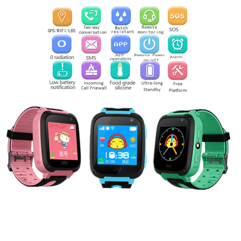 2019 Children's Watch Security Anti Lost Smart Watches with Camera SmartWatch SOS for IOS Android Children Tracker Smart Watches
2019 Children's Watch Security Anti Lost Smart Watches with Camera SmartWatch SOS for IOS Android Children Tracker Smart Watches