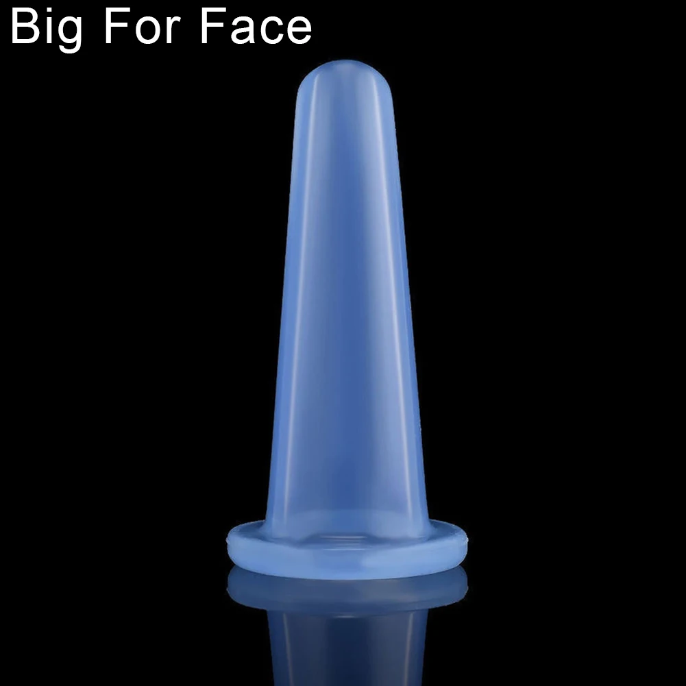 Силиконовая Вакуумная чашка для массажа глаз против целлюлита лица шеи спины