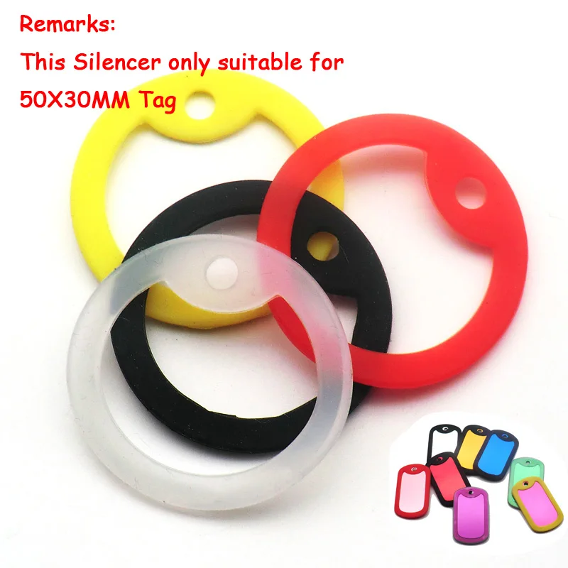 100pcs Rubber Silencer Military Man Tag Accessories Dog ID Tag Key Tags Pet Id Tags Pet Dog Cats Collar Accessories Customized
100pcs Rubber Silencer Military Man Tag Accessories Dog ID Tag Key Tags Pet Id Tags Pet Dog Cats Collar Accessories Customized