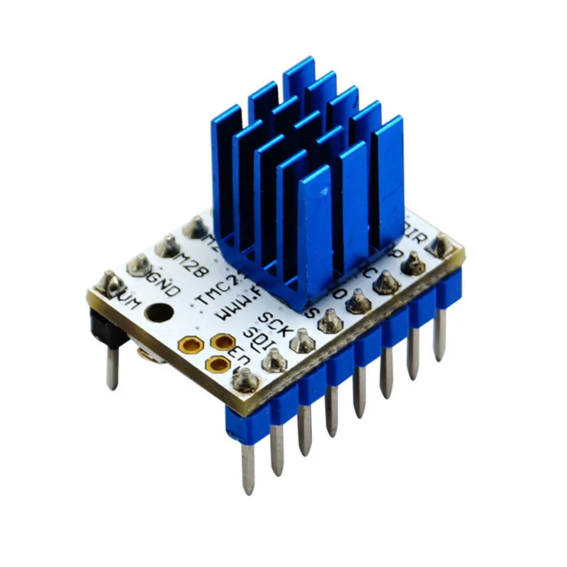 TMC 2130/2208 Stepstick Stepper Motor Driver Module+Heat Sink for 3D Printer DU55
TMC 2130/2208 Stepstick Stepper Motor Driver Module+Heat Sink for 3D Printer DU55