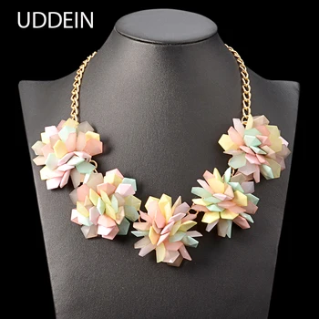 UDDEIN New Jewellry Popular exaggerated accessories Geometric colorful flower necklace women vintage statement choker necklace
UDDEIN New Jewellry Popular exaggerated accessories Geometric colorful flower necklace women vintage statement choker necklace