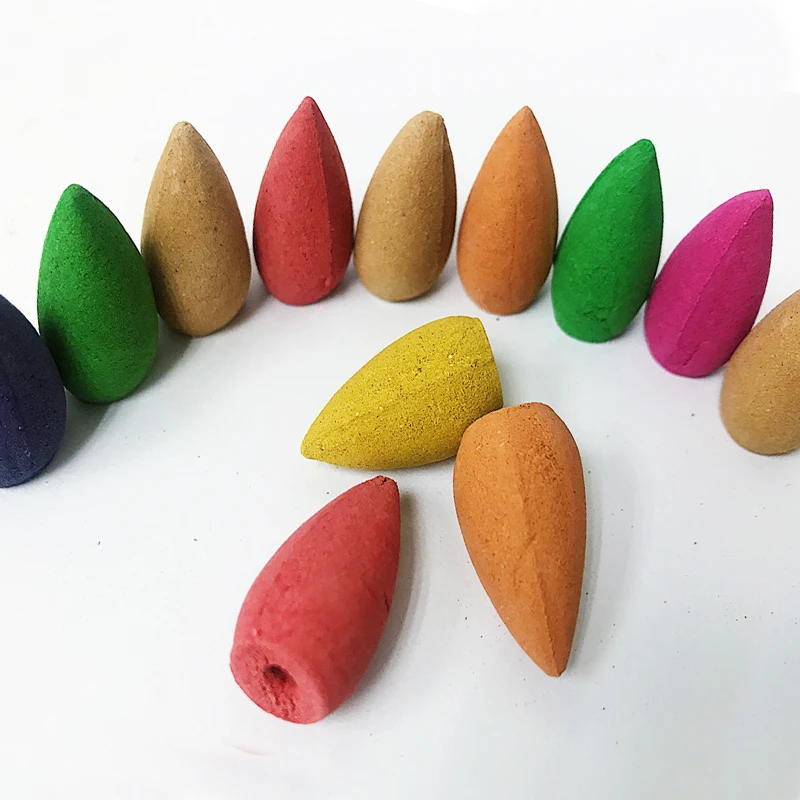 70pcs Natural Rose Lavender Sandalwood Cone Hollow Reflux Fragrant Jasmine Osmanthus Cherry Blossom Cones Reflux Tower Bullets
70pcs Natural Rose Lavender Sandalwood Cone Hollow Reflux Fragrant Jasmine Osmanthus Cherry Blossom Cones Reflux Tower Bullets