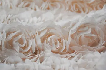 Hot Sale Nude Pink 3D Rosette Fabric Chiffon Fabric For Costume Design Photograph Background
Hot Sale Nude Pink 3D Rosette Fabric Chiffon Fabric For Costume Design Photograph Background