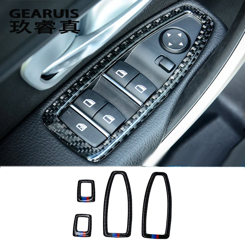 For bmw F20 F21 F30 F34 Carbon Fiber Window Lifter Control Frame Window Switch Decor Armrest Panel Trim car Interior accessories
For bmw F20 F21 F30 F34 Carbon Fiber Window Lifter Control Frame Window Switch Decor Armrest Panel Trim car Interior accessories