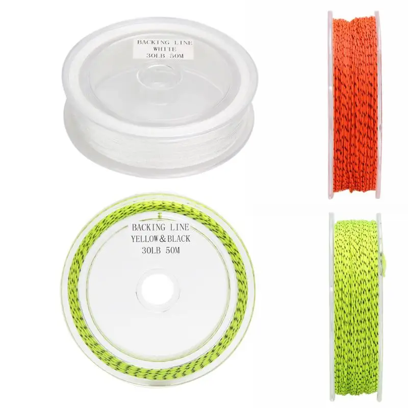 1pc White/Green/Red Fly Fishing Rope Line 50M 30LB Backing Braided Fly Backing Line 8 Weaves with Box Bass EA14 Hot Sale
1pc White/Green/Red Fly Fishing Rope Line 50M 30LB Backing Braided Fly Backing Line 8 Weaves with Box Bass EA14 Hot Sale