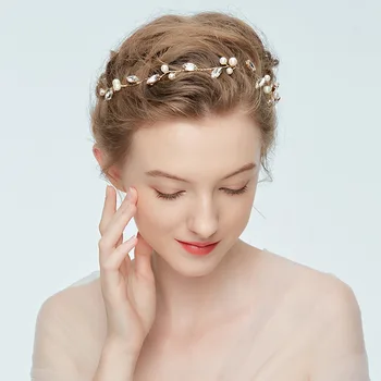 Simple Crystal Hair Vine Bridal Headband Tiara Pearl Wedding Accessories Hair Jewelry Bridesmaid Headpiece
Simple Crystal Hair Vine Bridal Headband Tiara Pearl Wedding Accessories Hair Jewelry Bridesmaid Headpiece
