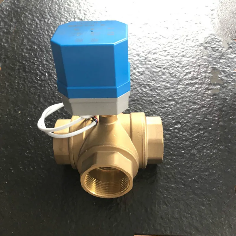 Electric ball valve ,Brass Motorized valve 3 way,three wires two control for water heater AC24V DC12V DC24V DN15 to DN40
Electric ball valve ,Brass Motorized valve 3 way,three wires two control for water heater AC24V DC12V DC24V DN15 to DN40
