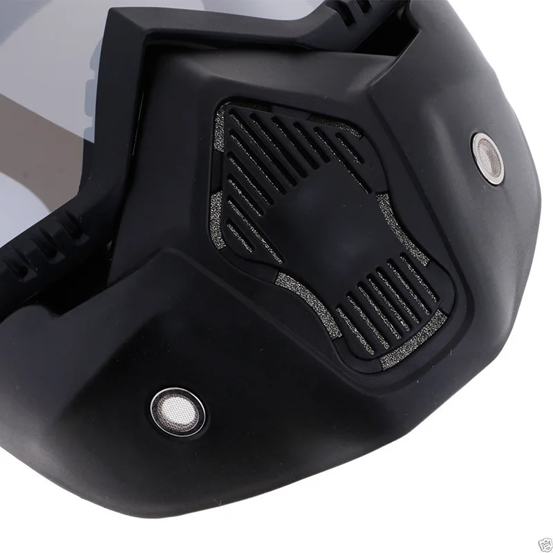 Motorcycle Helmet Motocross Modular Mask Detachable Filter Mouth Goggles Eyewear NJ88
Motorcycle Helmet Motocross Modular Mask Detachable Filter Mouth Goggles Eyewear NJ88