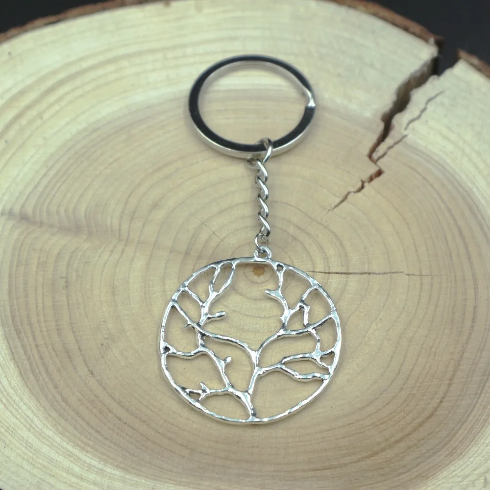 Fashion 30mm Car Bag Accessories Key Ring Metal Key Chain Keychain Jewelry Antique Silver Plated Branch 43*39mm Pendant
Fashion 30mm Car Bag Accessories Key Ring Metal Key Chain Keychain Jewelry Antique Silver Plated Branch 43*39mm Pendant