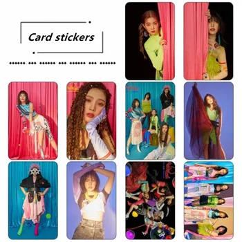 Kpop Red Velvet Zimzalabim Crystal Card Sticker Irene SeulGi Photo Stikcy Card Photocard Sticker 10pcs/set
Kpop Red Velvet Zimzalabim Crystal Card Sticker Irene SeulGi Photo Stikcy Card Photocard Sticker 10pcs/set